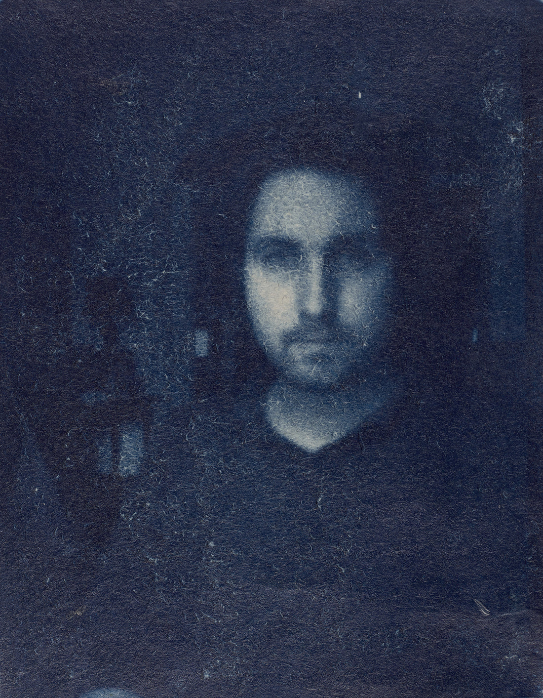 Pinhole Albumen of my son
