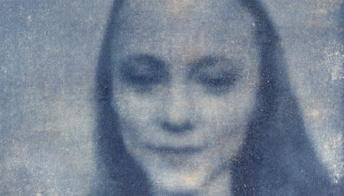 FaceTime with Megan - Albumen pinhole