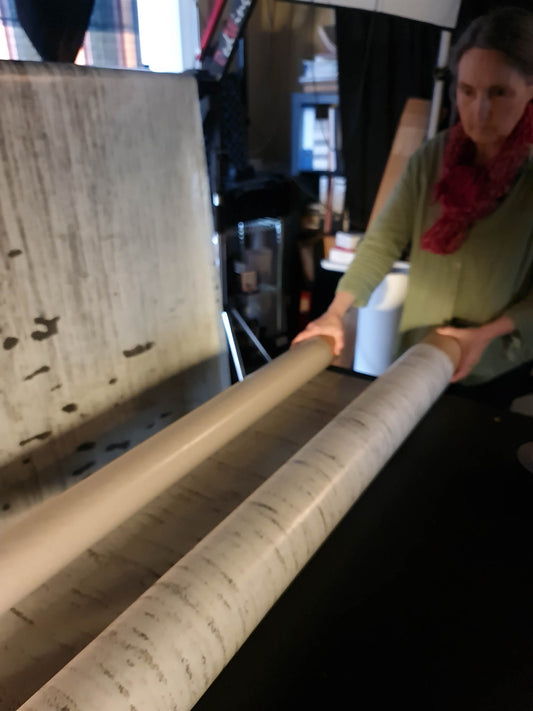 Cyanotypes op groot textiel 3-daagse workshop voor gevorderden