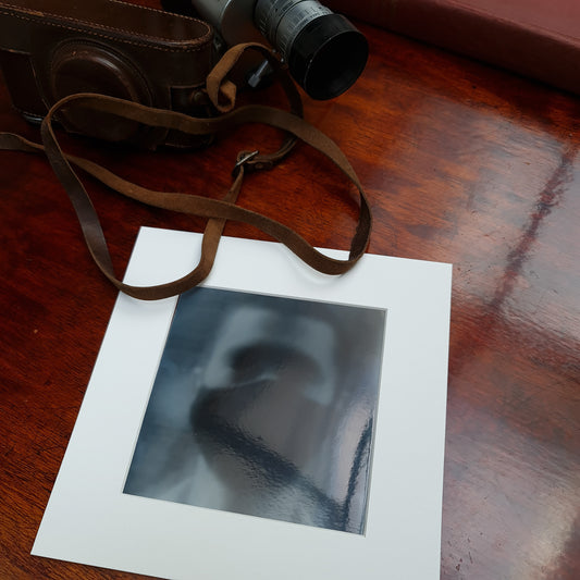 Analoge afdruk van uw pinhole-portret