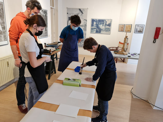 Verjaardagscyanotypie workshop